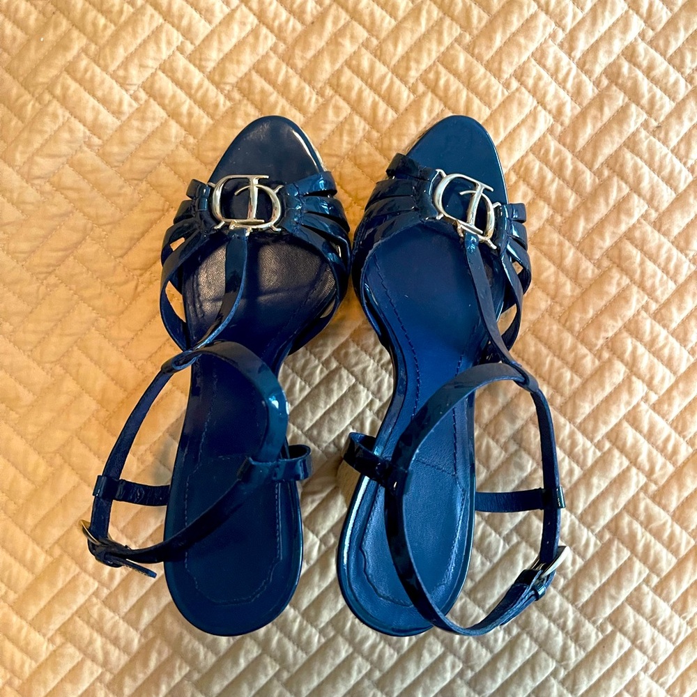 Used Christian Dior 6inch sandal heels